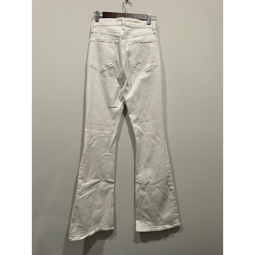 Rag & Bone Casey High Rise Flare Jeans Off White Size 28 Womens Denim - Picture 6 of 9